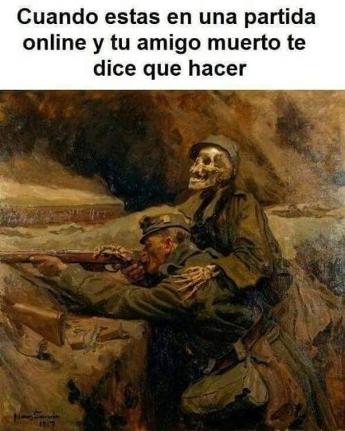 Meme_otros - Los comnsejos del caído en batalla