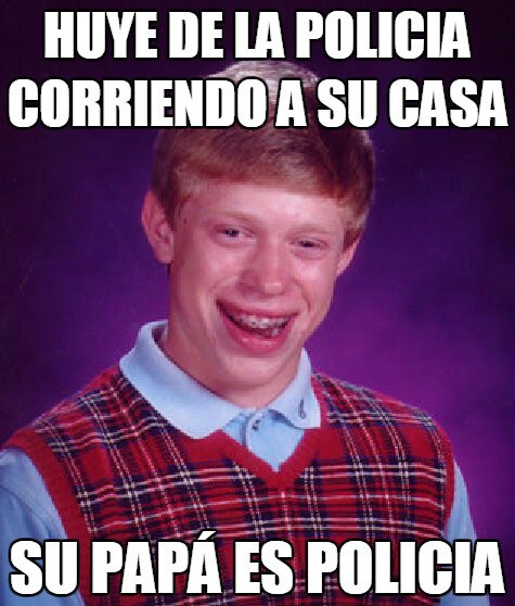 Bad_luck_brian - Huida fallida