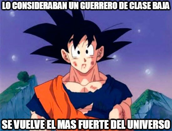 Son Goku,fuerte,guerrero,clase baja,dragon ball