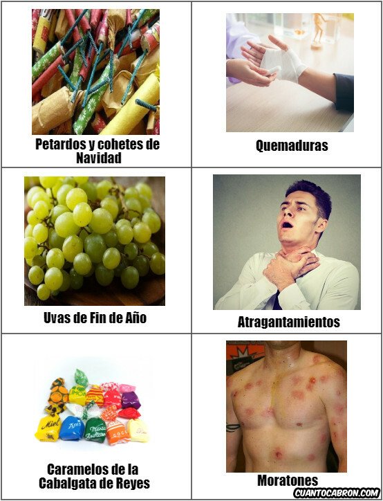Otros - Las Navidades, unas bonitas fiestas pero que también tienen ciertos riesgos...