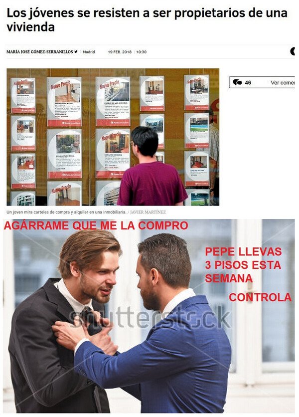 Otros - Están que se suben por las paredes... de los pisos.
