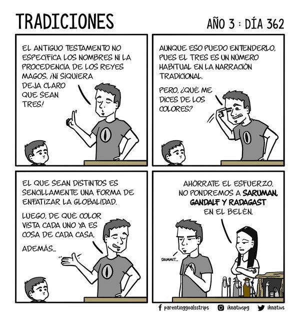 Friki - Intentando colar algo de cultura en Navidad...