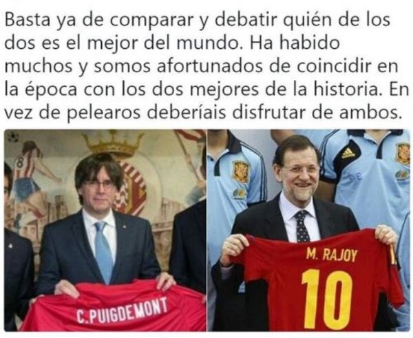 Otros - Mejores que Messi y Cristiano