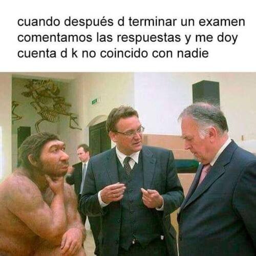Meme_otros - Me siento un primate al lado de ellos