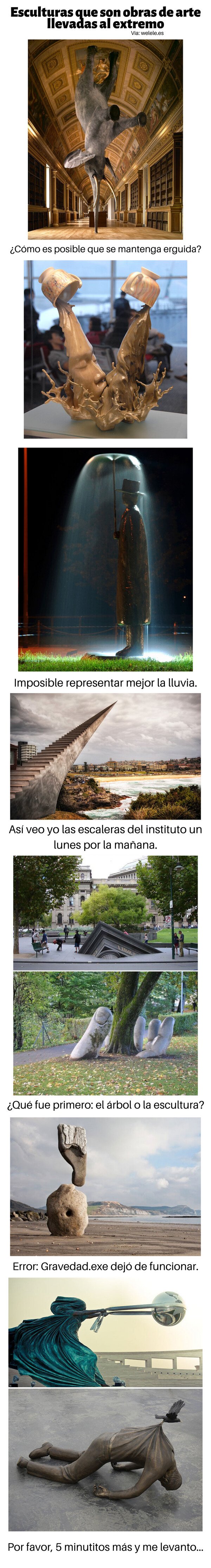 Meme_otros - Esculturas que son obras de arte llevadas al extremo