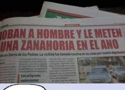 Enlace a Perturbadora noticia