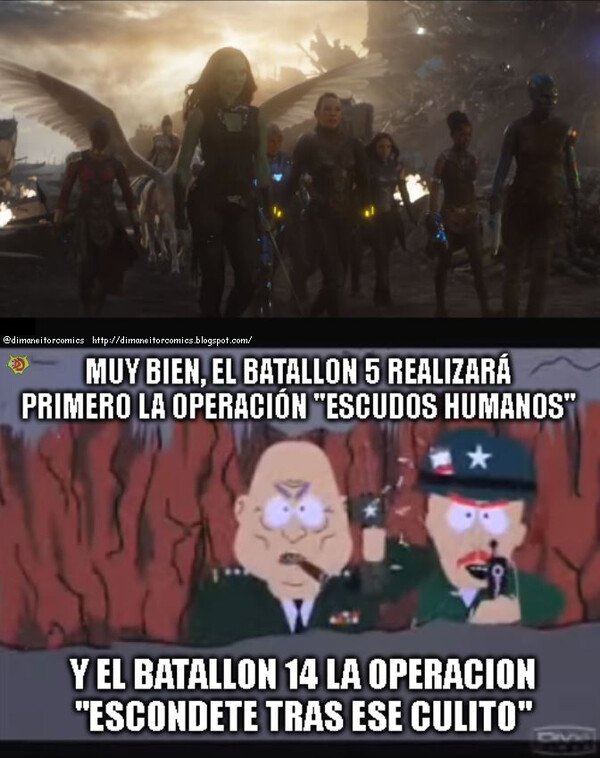 Otros - Por qué en endgame todas las mujeres estaban juntas en la batalla