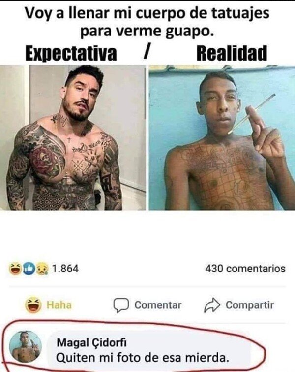 Meme_otros - Cuando te hacen un meme y te das cuenta