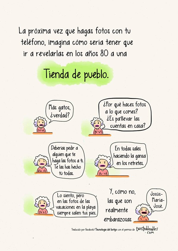Meme_otros - Si tuvieramos que revelar las fotos de nuestros teléfonos