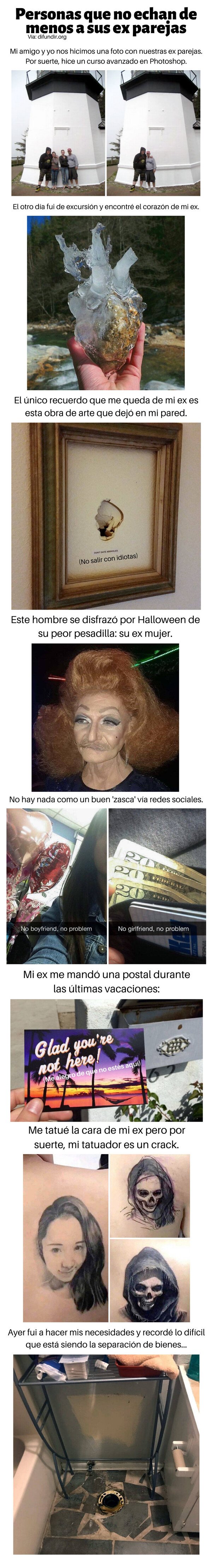 Meme_otros - Personas que NO echan de menos a sus ex parejas