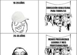 Enlace a A medida que nos vamos haciendo mayores va cambiando lo que nos interesa en cuanto a derechos...