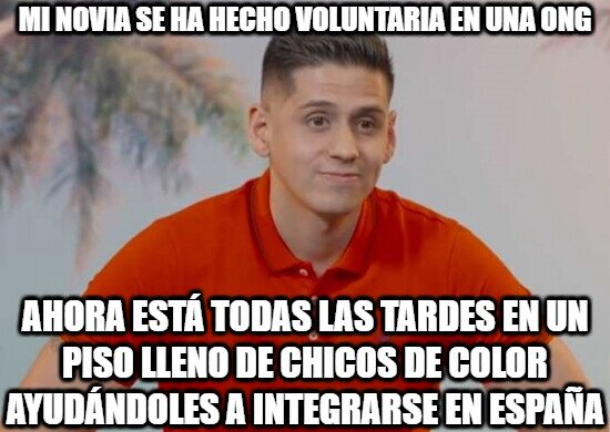 Meme_otros - Novio confiado versión Christopher...