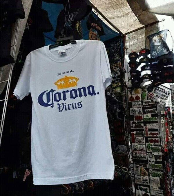 camiseta,Corona,Virus