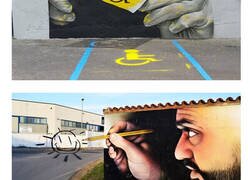 Enlace a Arte callejero llevado al extremo