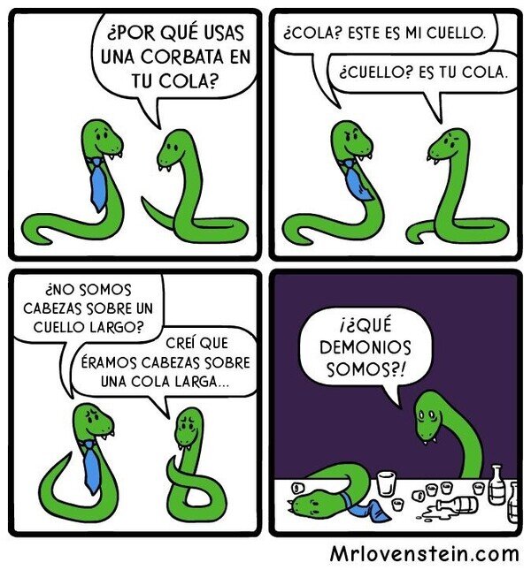Meme_otros - Las serpientes también tienen dudas existenciales