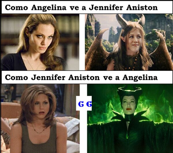 Meme_all_the_things - Como Aniston ve a Jolie