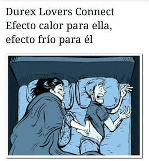 Meme_otros - El Durex Lovers Connect casero