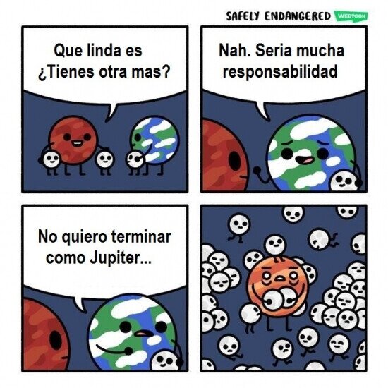 Otros - Con un satélite natural basta