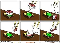 Enlace a ¡Maldito y escurridizo sushi!