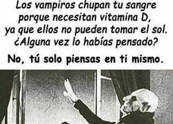 Enlace a Los vampiros matarán, pero no son tan egoístas como tú