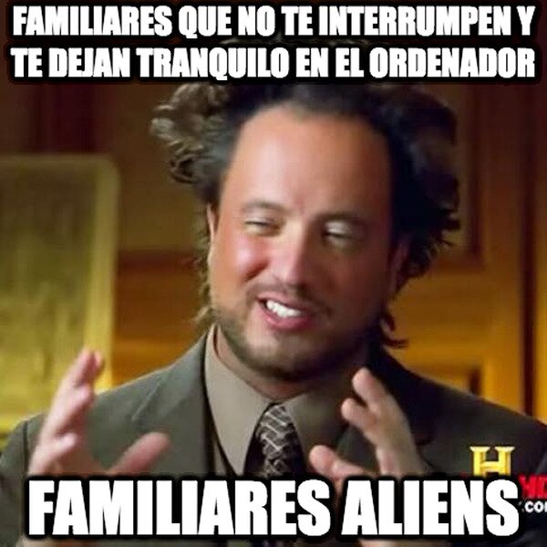aliens,familia,interrupción