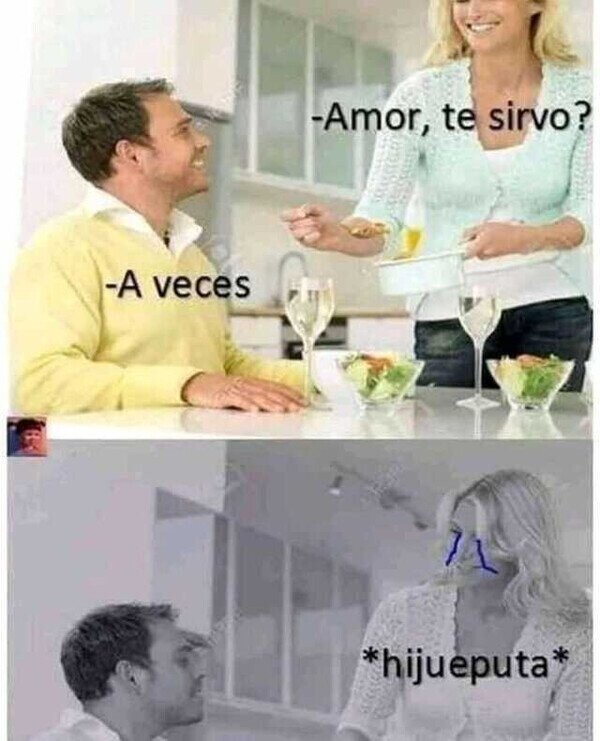 Meme_otros - Soy sincero, amor