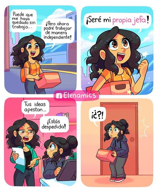 Meme_otros - Si fuera mi propia jefa también me despidiría