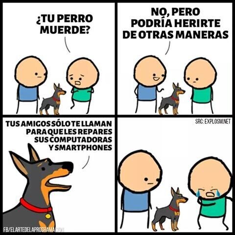 Otros - ¡Cuidado con el perro, puede hacerte daño!
