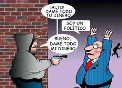 Enlace a Robo a un político