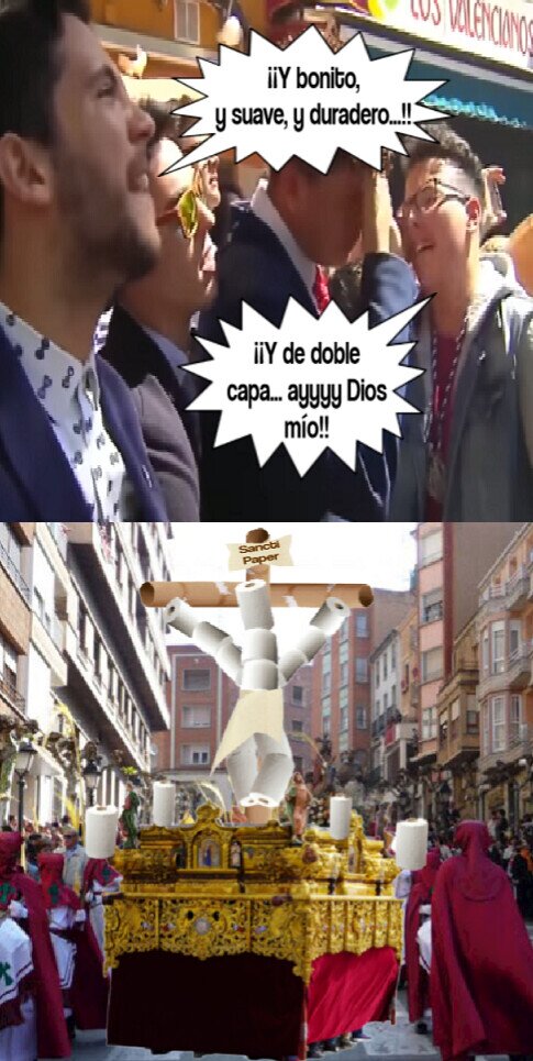 Meme_otros - Habrá que dar gracias al Sancti Paper Higiénico cuando acabemos con el covid-19