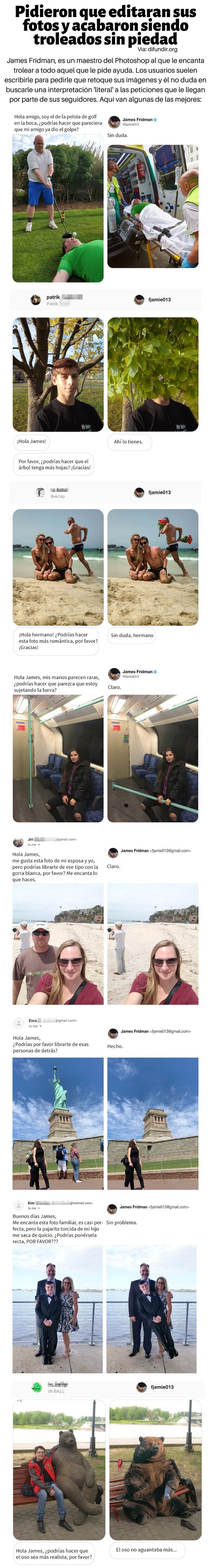 Meme_trollface - Pidieron que editaran sus fotos y acabaron siendos troleados sin piedad