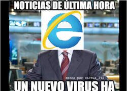 Enlace a Si Internet Explorer diera las noticias