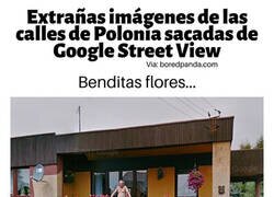 Enlace a Extrañas imágenes de las calles de Polonia sacadas de Google Street View