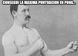 Enlace a Conseguí la máxima puntuación en pong...