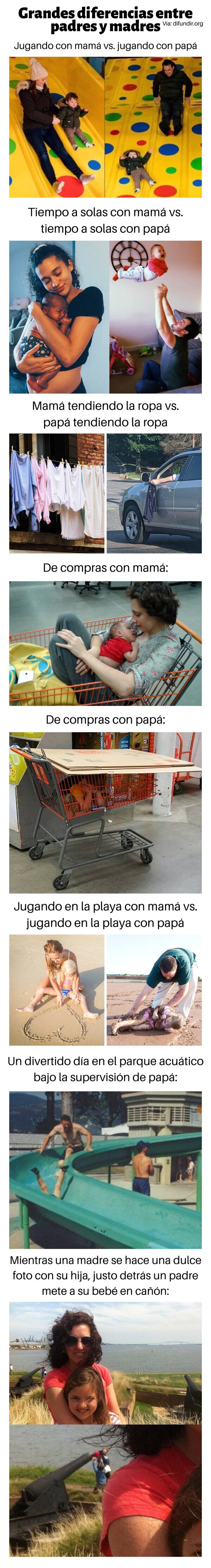 Meme_otros - Grandes diferencias entre padres y madres