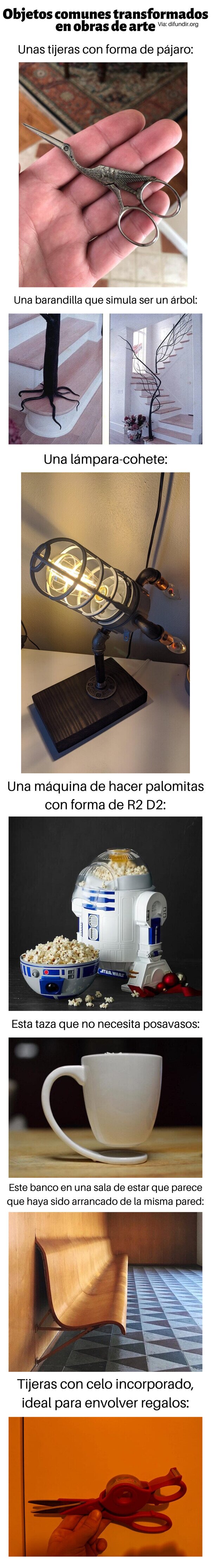 Meme_otros - Objetos comunes convertidos en obras de arte