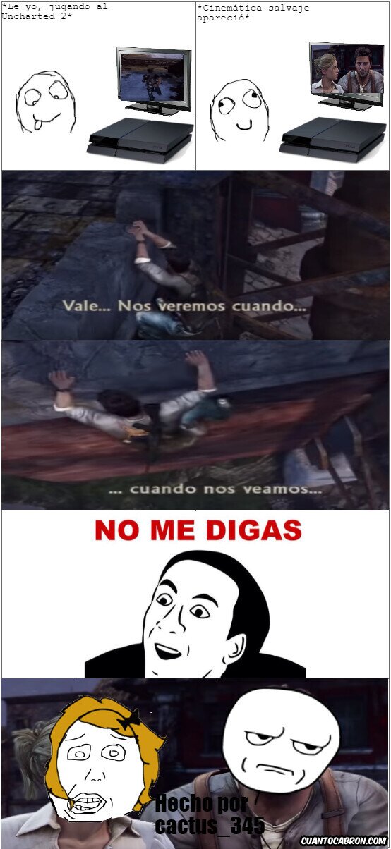 uncharted 2,no me digas,drake