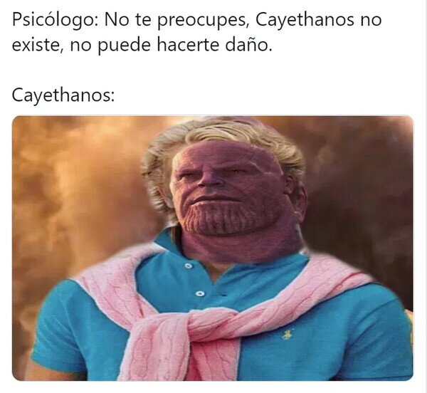 Cayethanos,pijo,Thanos