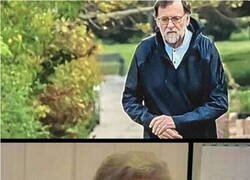 Enlace a Rajoy saliendo en plena cuarentena