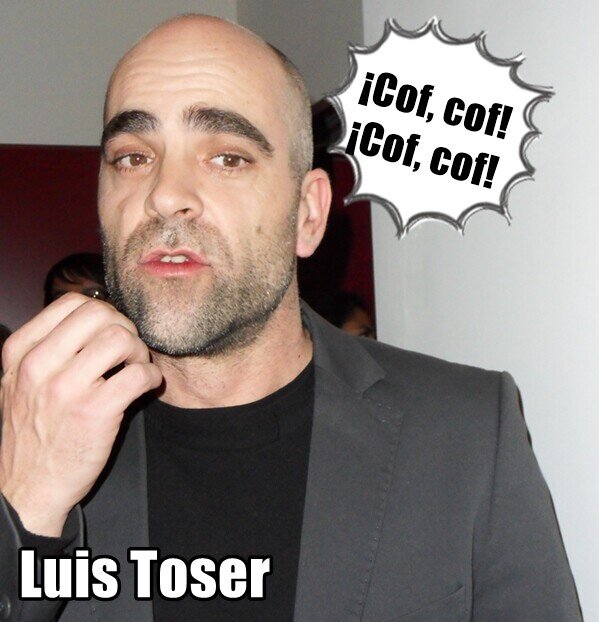 Luis Tosar,tontería,toser