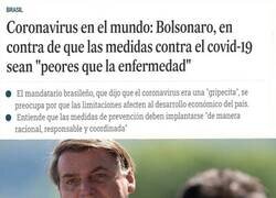 Enlace a Bolsonaro la lía en Brasil