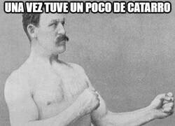 Enlace a una vez tuve un poco de catarro