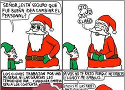 Enlace a Papa Noel se ha vuelto un explotador capitalista