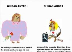 Enlace a Con el tiempo ha cambiado la importancia de tener relaciones íntimas, un ejemplo las chicas...