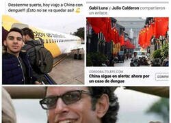 Enlace a Cogió ese vuelo cargado de ilusión e infección