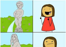 Enlace a El Mannequin Pis no le incomoda a nadie