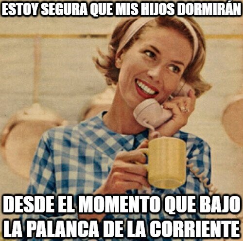 madre,hijos,dormir,luz,corriente,palanca