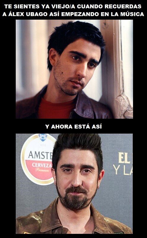 Meme_otros - El tiempo pasa para todos, para los cantantes también...