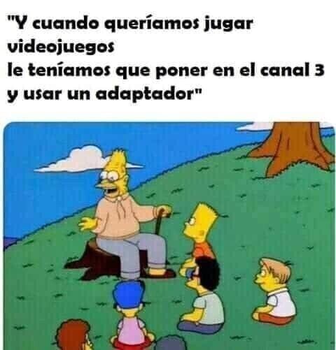 Meme_otros - Qué tiempos aquellos...