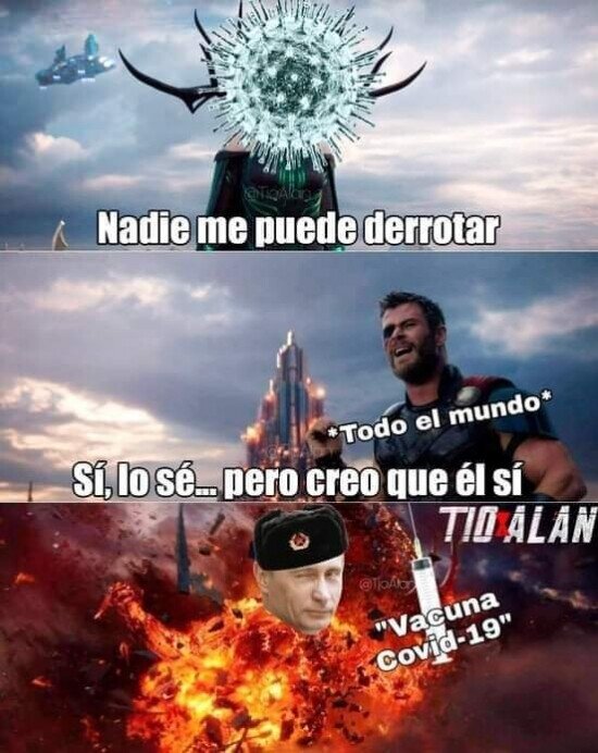 Meme_otros - Putin, líbranos del virus